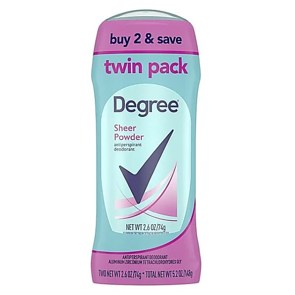 Degree For Women AP Base Sheer Powder 6(2) 2.6z