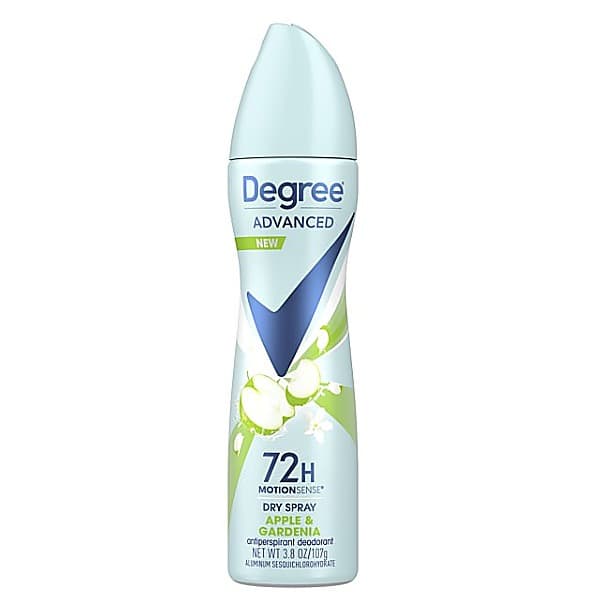 Degree For Women AER AP PREM Apple + Gardenia 12X3.8OZ