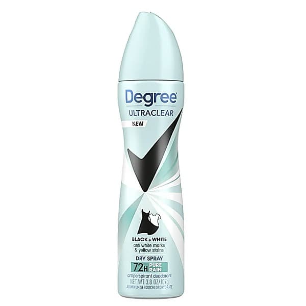 Degree For Women APA Base B+W Pure Rain 12p 3.8z