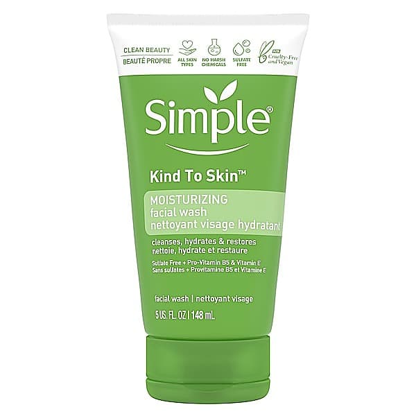 Simple KTS MOIST Face Wash 5z/148mL