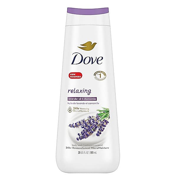 Dove BW Relaxing LAV 4p 20z/591ml