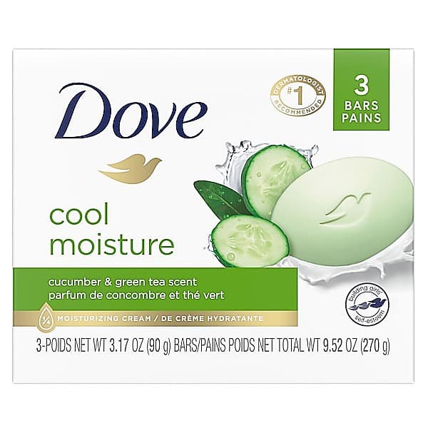 Dove Bar Cool Moisture 12(3) 9.51z