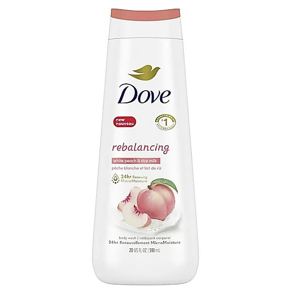 Dove BW Peach Rebalancing 4p 20z/591ml