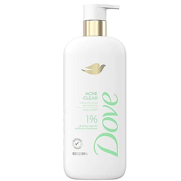 Dove BW Acne Clear 4p 18.5z/547ml