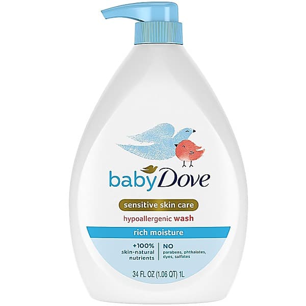 Baby Dove Rich Moisture Bubble Bath 16z