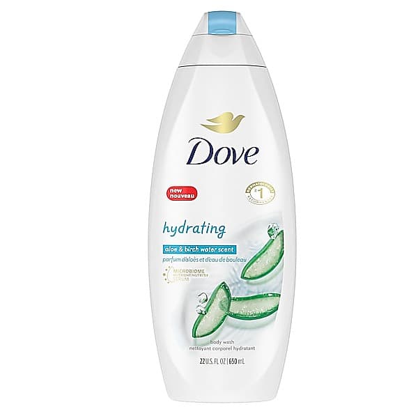 Dove BW Aloe + Eucalyptus 4p 20z/591ml