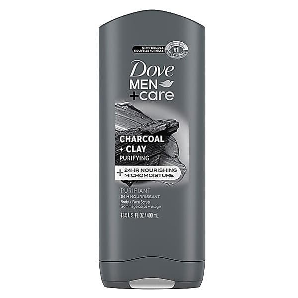 Dove Mens BW Charcoal+Clay 6p 13.5z