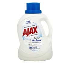 AJAX LAUNDRY DETERGENT FREE & CLEAR UNSCENTED 60 OZ