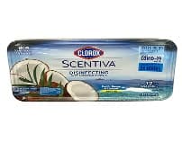 CLOROX SCENTIVA DISENFECTING WET MOP PADS COCONUT & PACIFIC BREEZE 12 CT